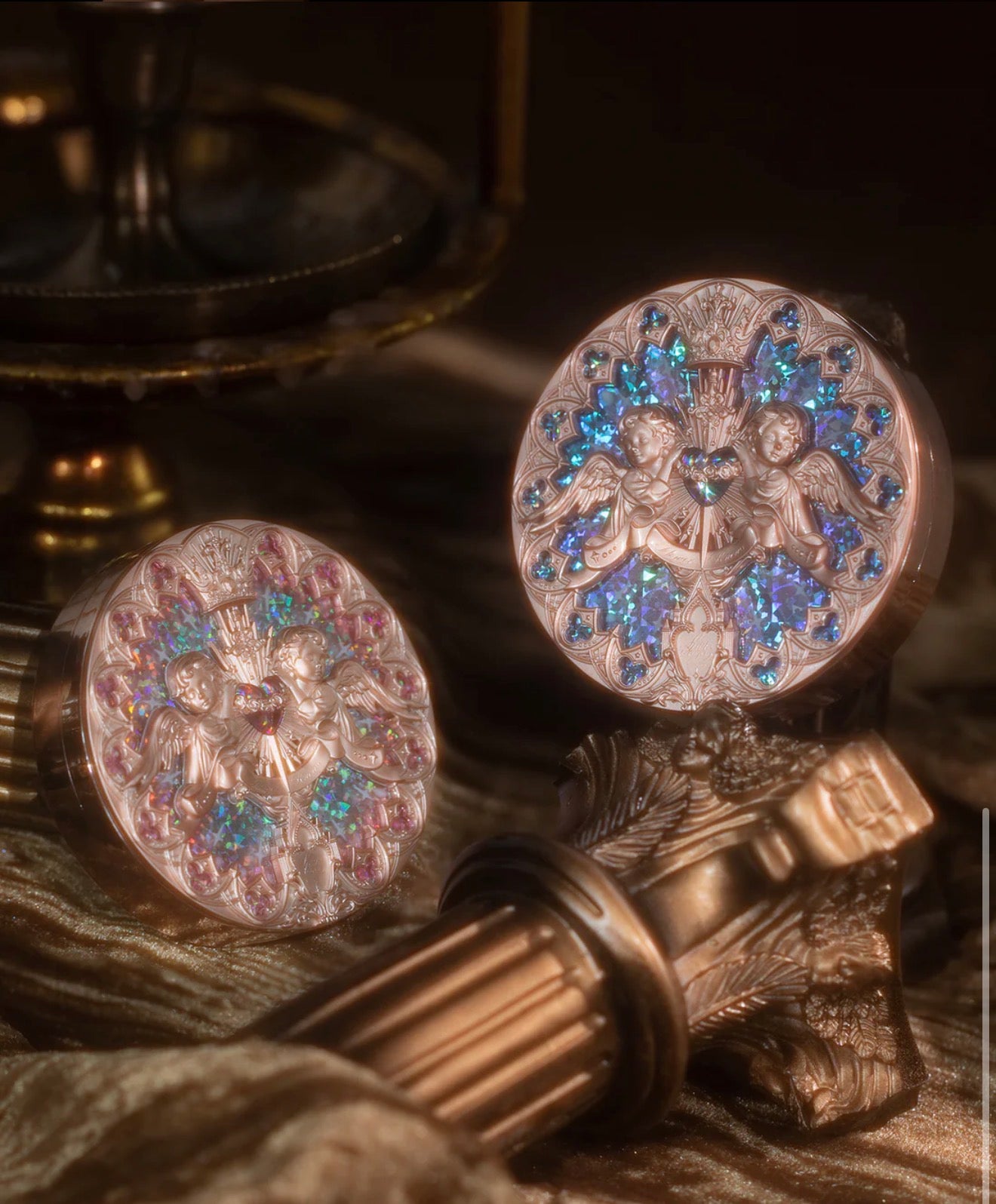 FlowerKnows Little Angel Embossed Highlighter | Bunni Beauty