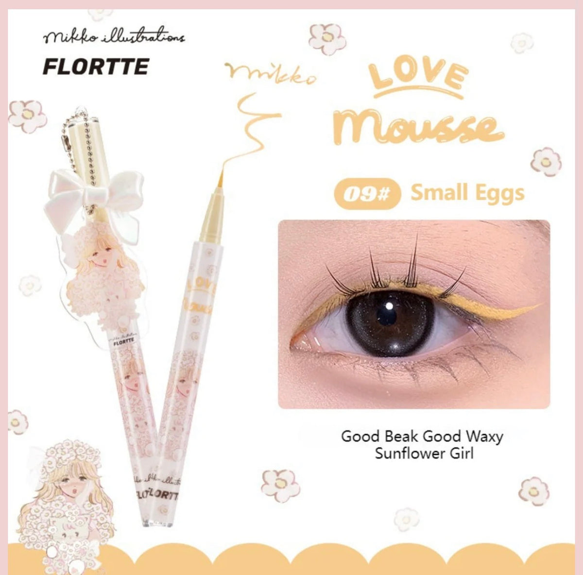 FLORTTE Mikko Wink Wink Liquid Eyeliner | Bunni Beauty