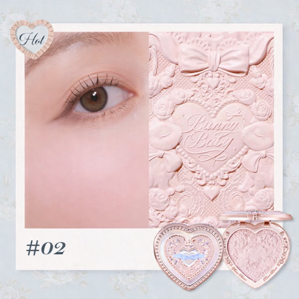 FlowerKnows Bunny Garden Embossed Blush | Bunni Beauty