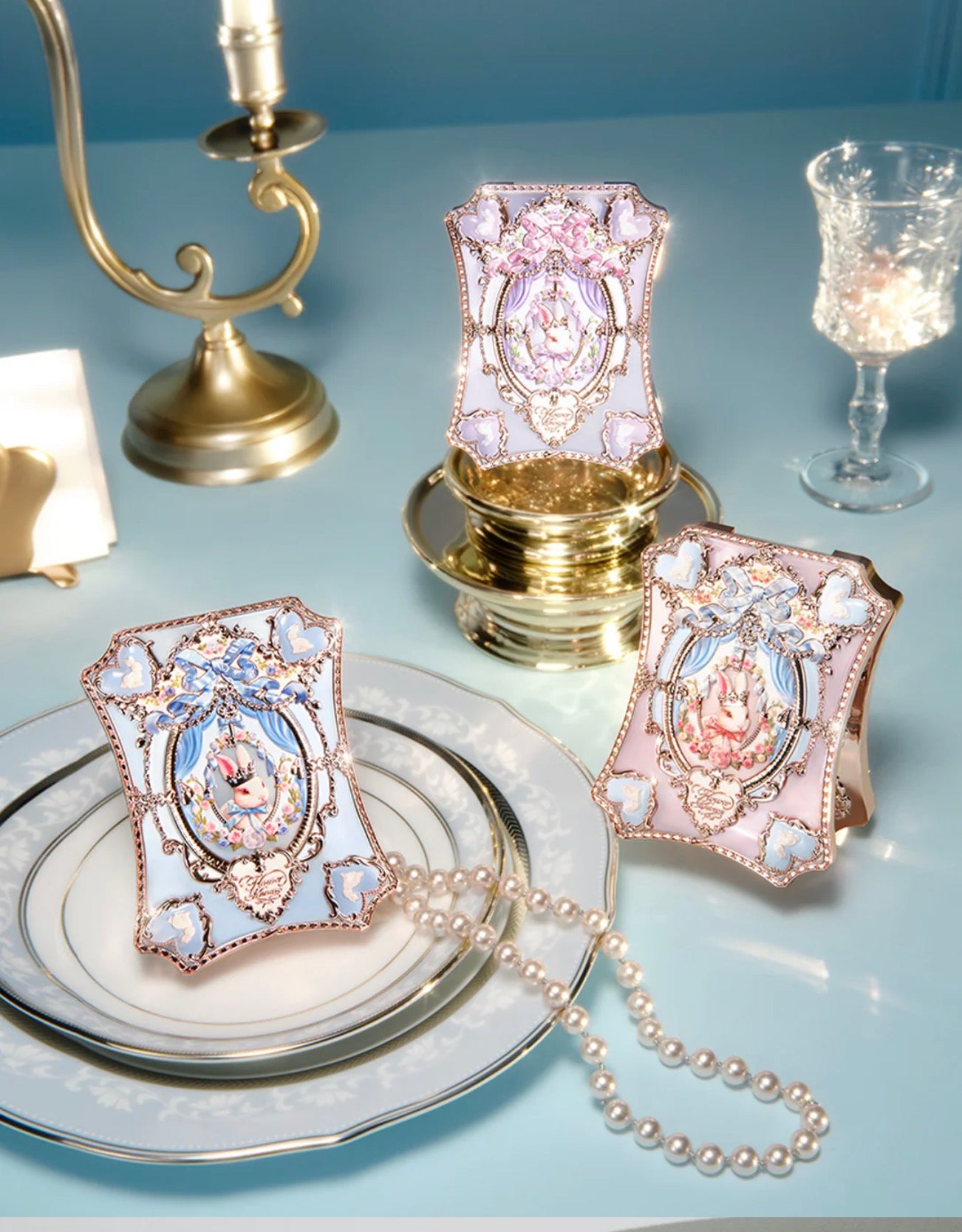 FlowerKnows Bunny Garden 6-Color Makeup Palette | Bunni Beauty