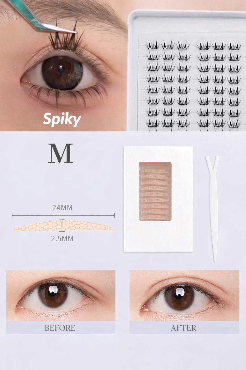 Double Eyelid Lash Set | Bunni Beauty