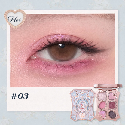 FlowerKnows Bunny Garden 6-Color Makeup Palette | Bunni Beauty