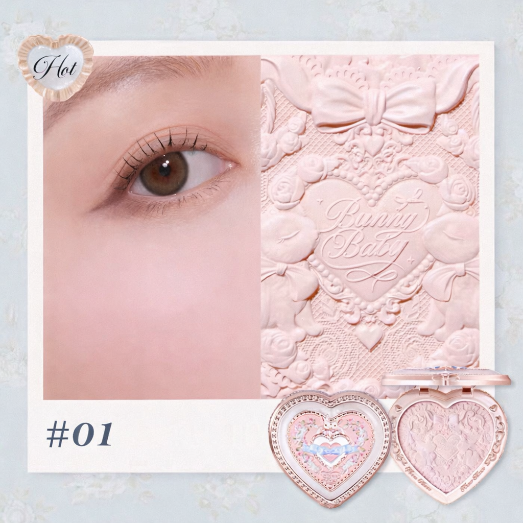 FlowerKnows Bunny Garden Embossed Blush | Bunni Beauty