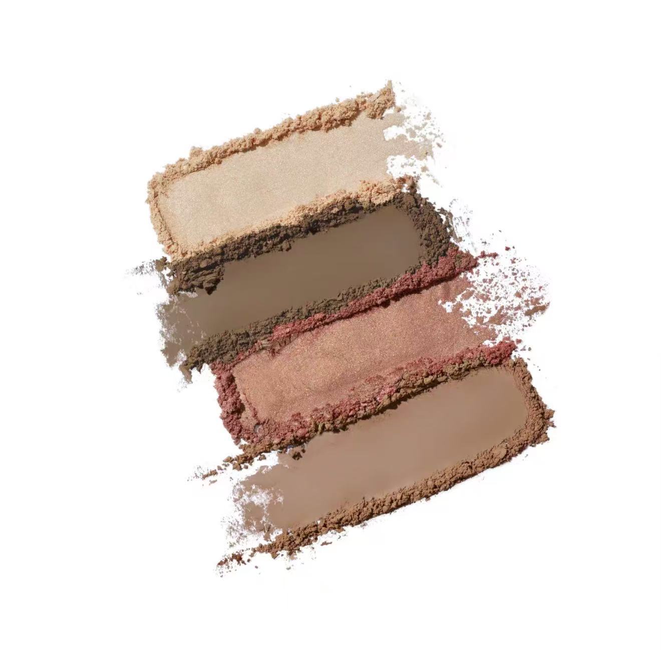 FlowerKnows Butterfly Cloud Collar Embossed Highlight & Contour Palette -01 | Bunni Beauty