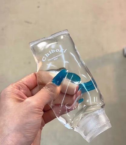 Viral Toothpaste Squishy Toy | Clear Slow Rise Soft Fidget Toy | Bunni Beauty