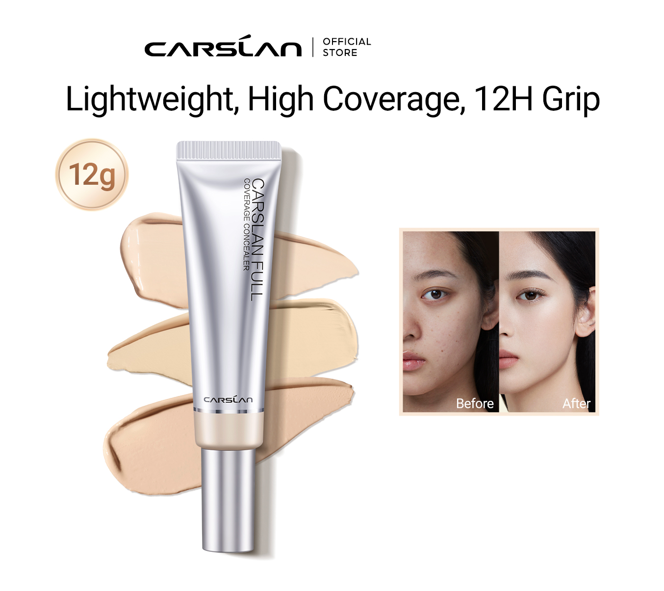 CARSLAN Full Coverage Concealer | Bunni Beauty