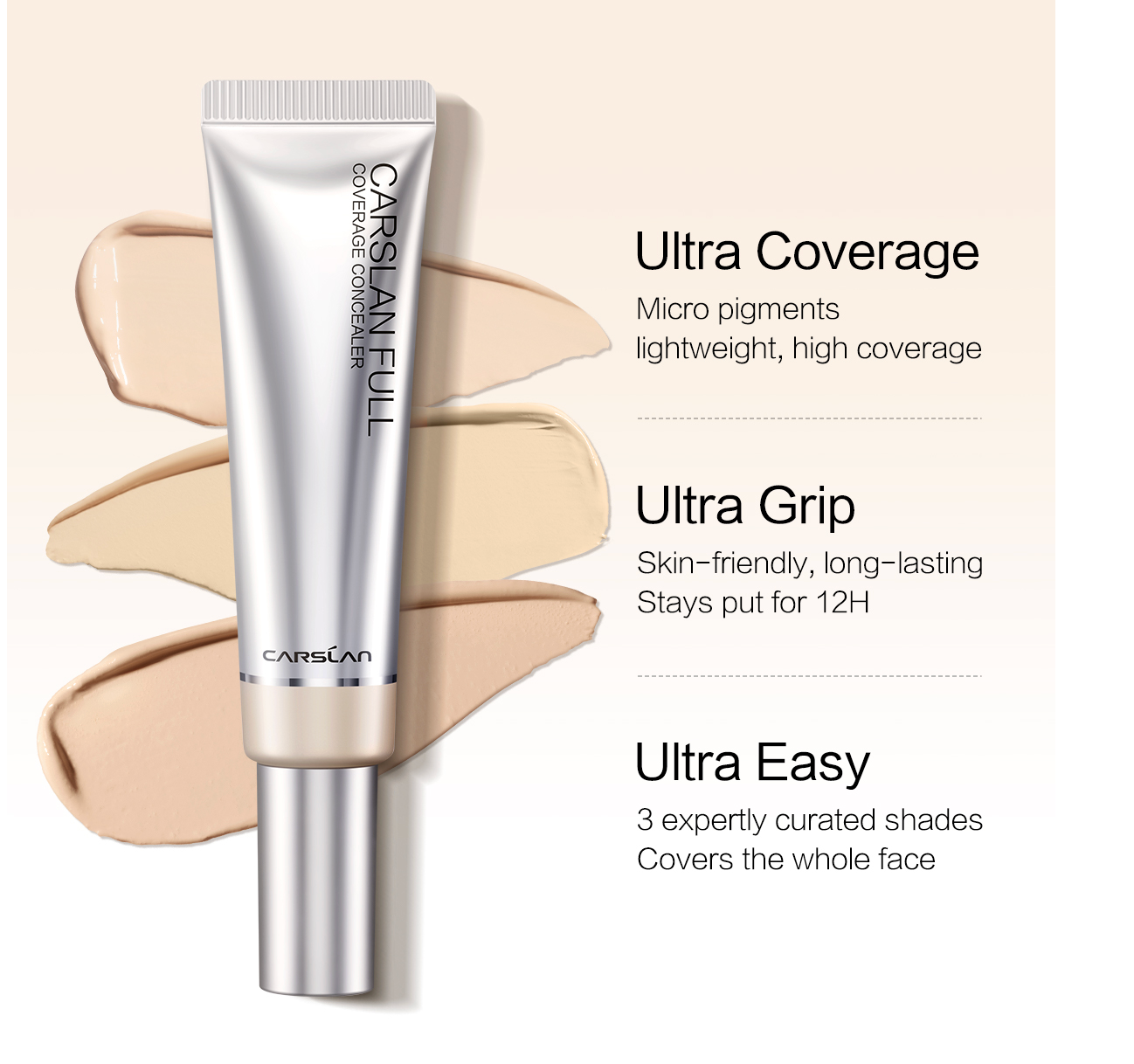 CARSLAN Full Coverage Concealer | Bunni Beauty