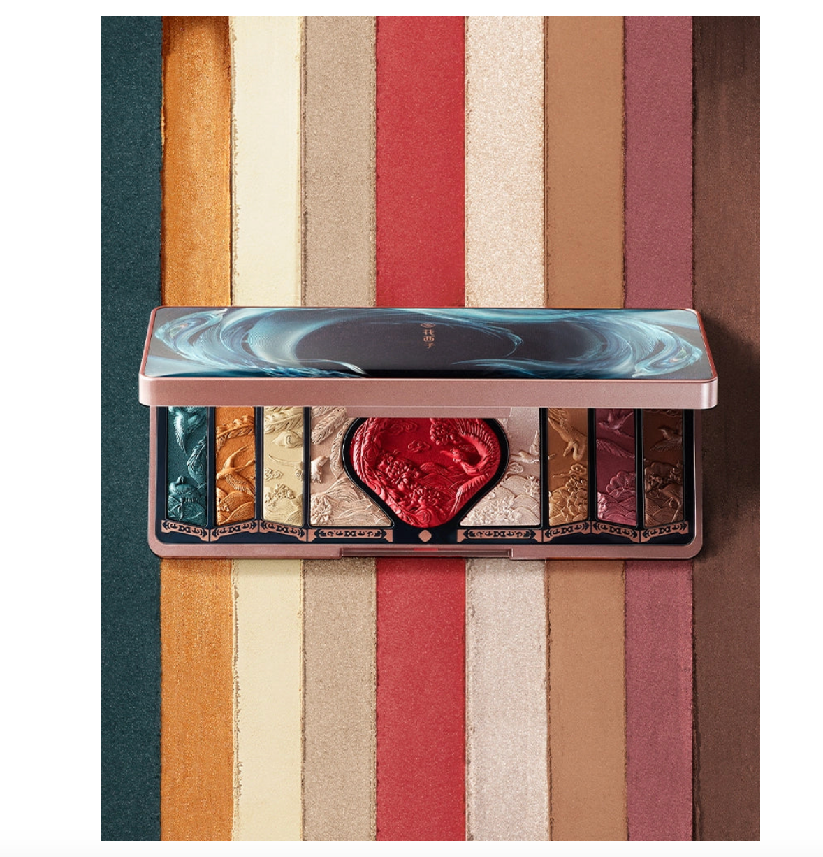 Florasis Floral Engraving Phoenix Makeup Palette | Bunni Beauty