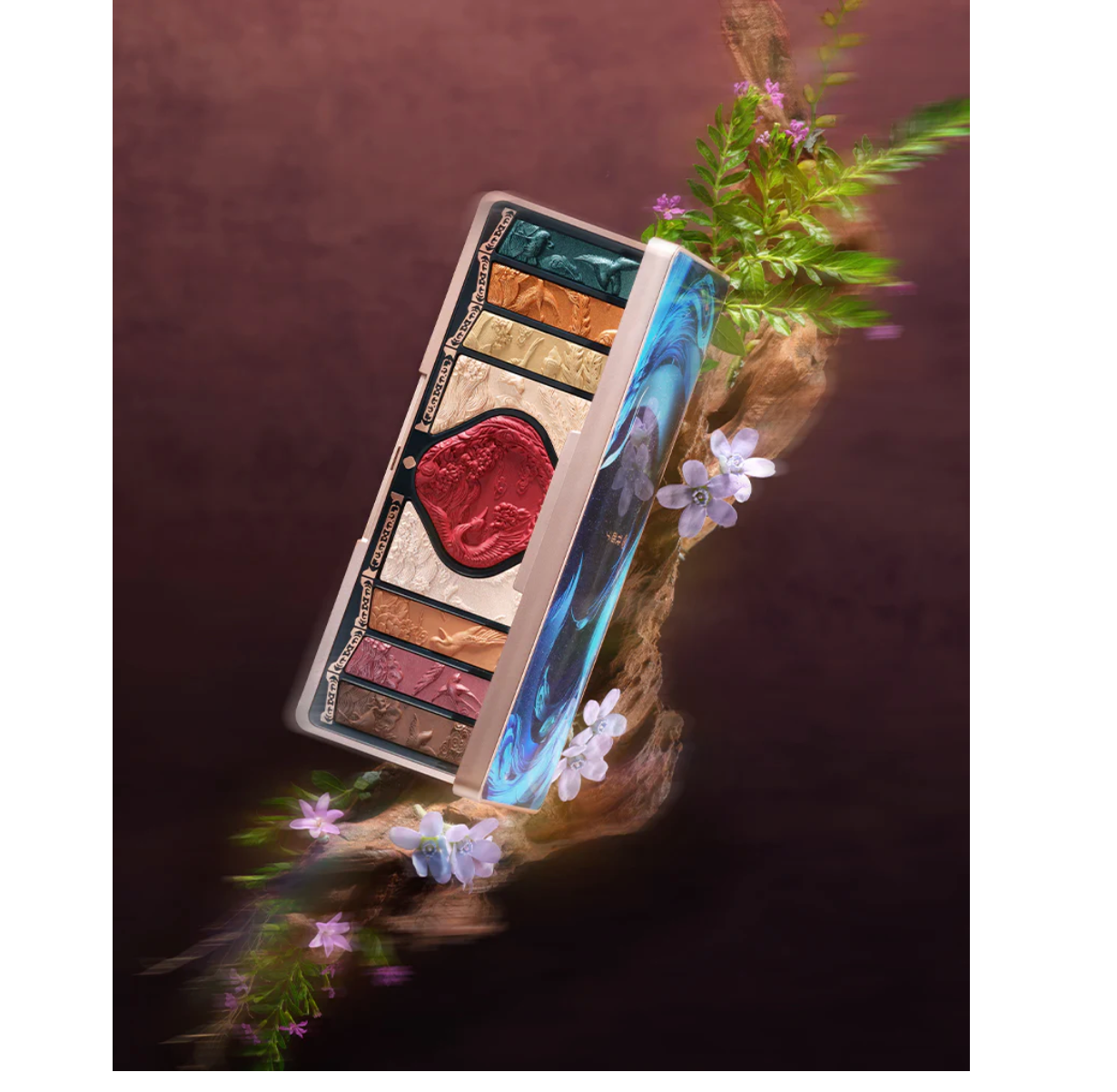 Florasis Floral Engraving Phoenix Makeup Palette | Bunni Beauty