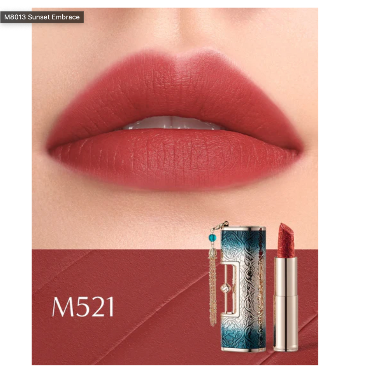 Florasis Blooming Rouge Love Lock Lipstick | Bunni Beauty