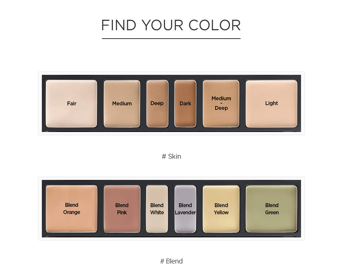 Jungsaemmool Artist Concealer Palette | Bunni Beauty