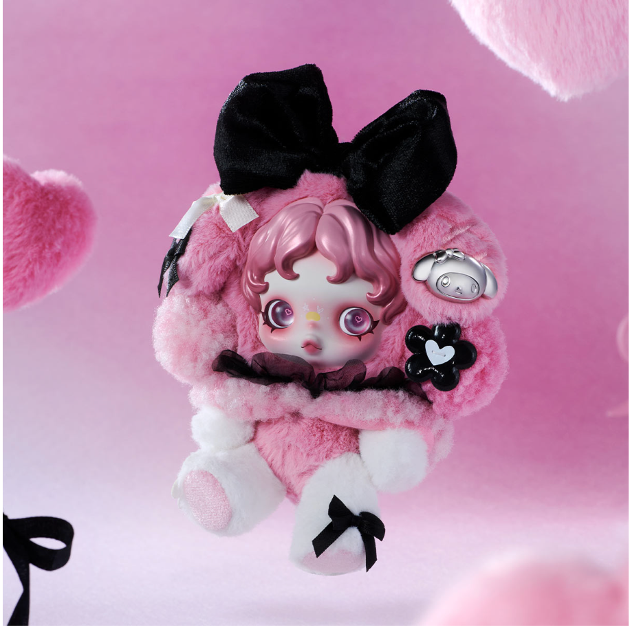 SKULLPANDA × MY MELODY Plush | Bunni Beauty