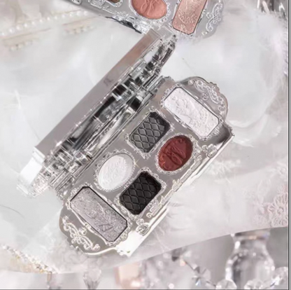 Flowerknows Swan Ballet Six-Color Makeup Palette 02 Black Swan | Bunni Beauty