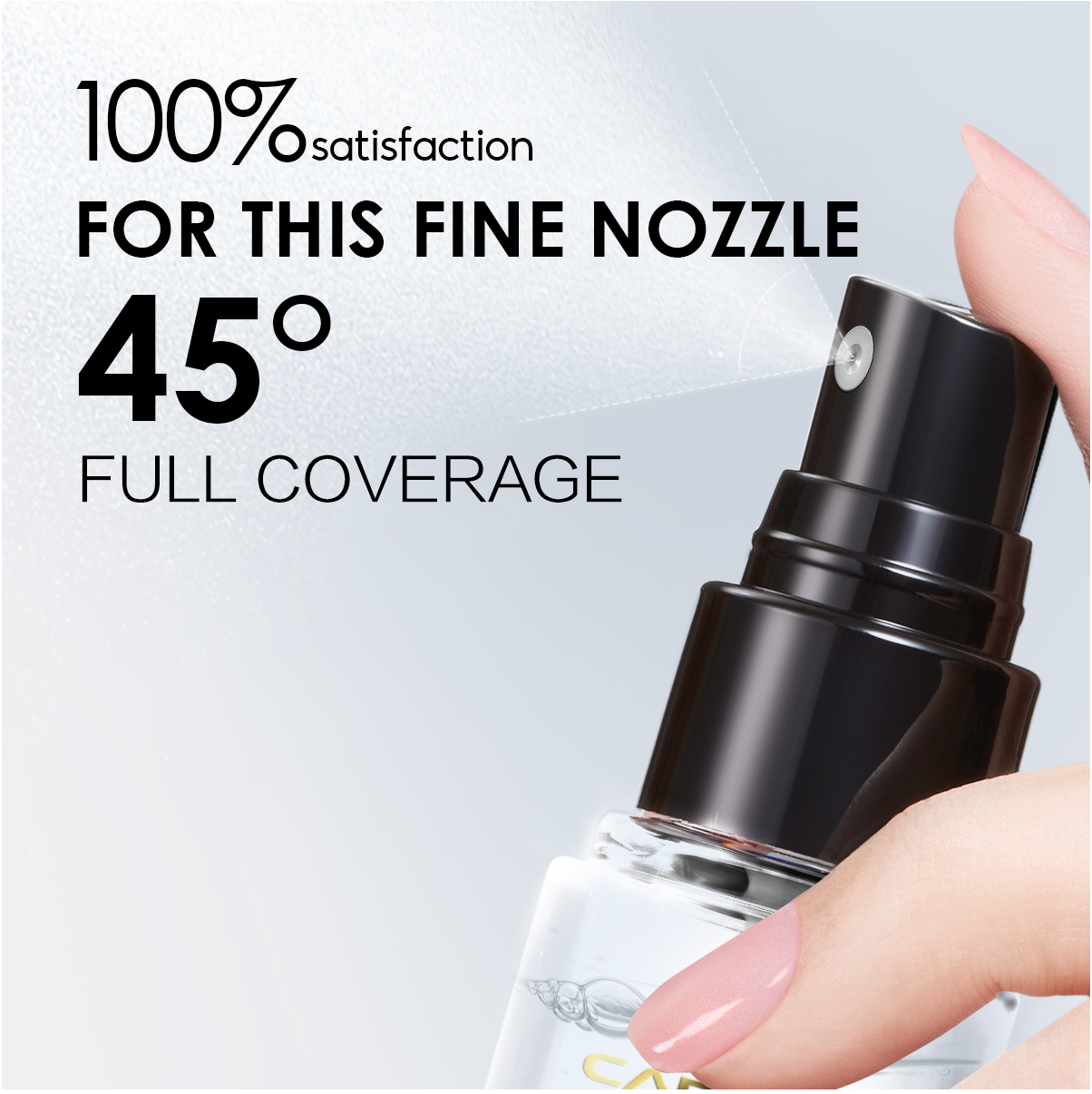 Carslan Black Magnet Liquid Powder Setting Spray 100ml | Bunni