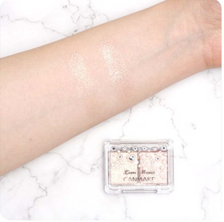 CANMAKE Lamé Mania Glitter Eyeshadow | Bunni Beauty