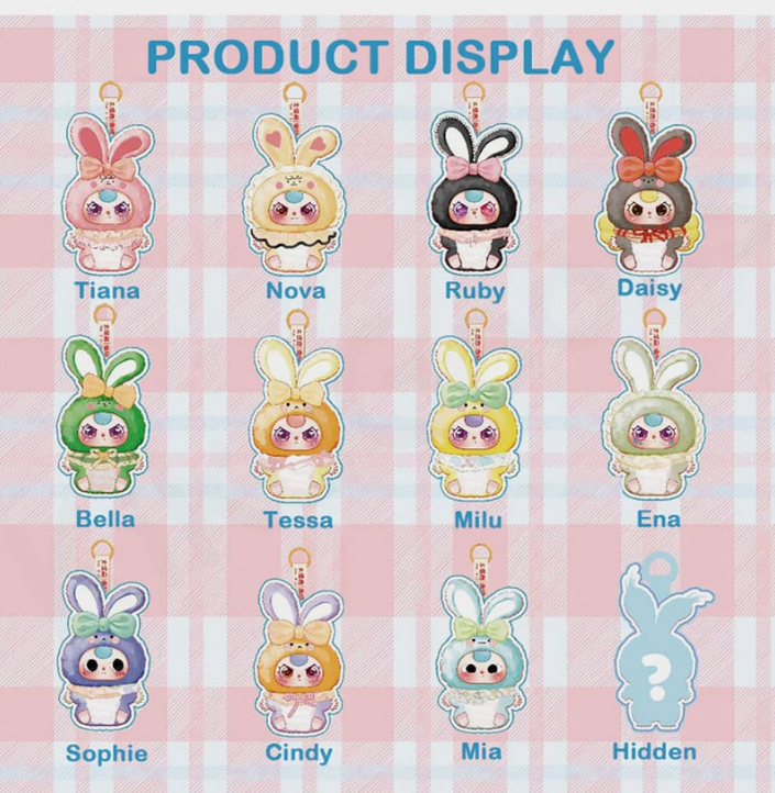Baby Three Lily Rabbit Town V2 Plush Blind Box | Bunni Beauty