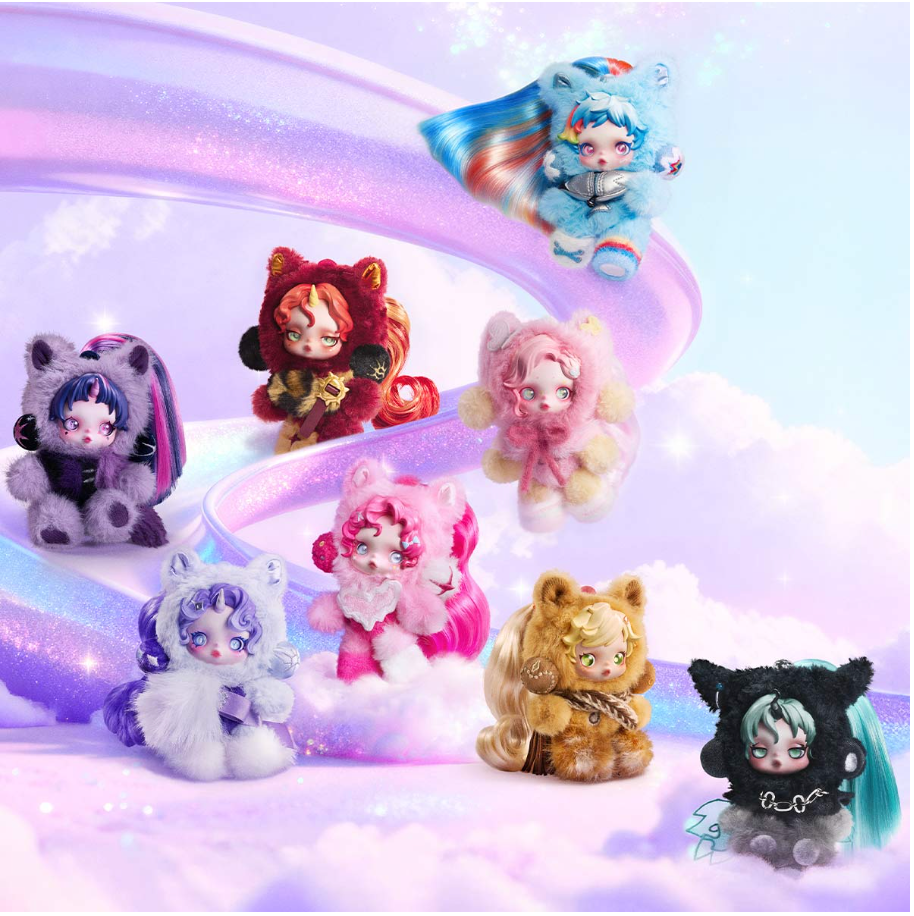 SKULLPANDA × My Little Pony Series Plush Doll Pendant | Bunni Beauty