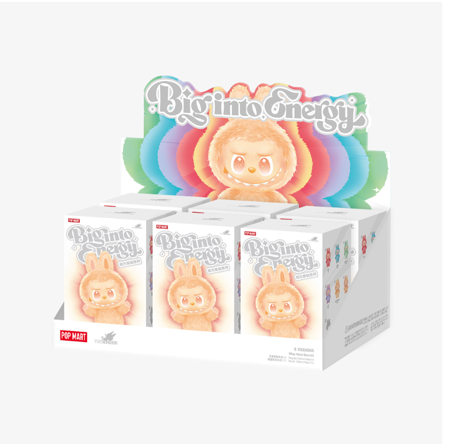 THE MONSTERS Big Into Energy Series Vinyl Plush Pendant Blind Box | Bunni Beauty