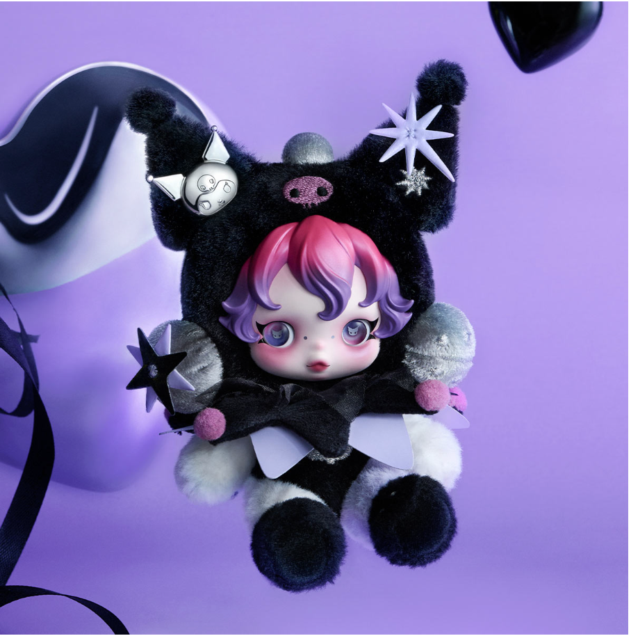 SKULLPANDA × KUROMI Plush | Bunni Beauty