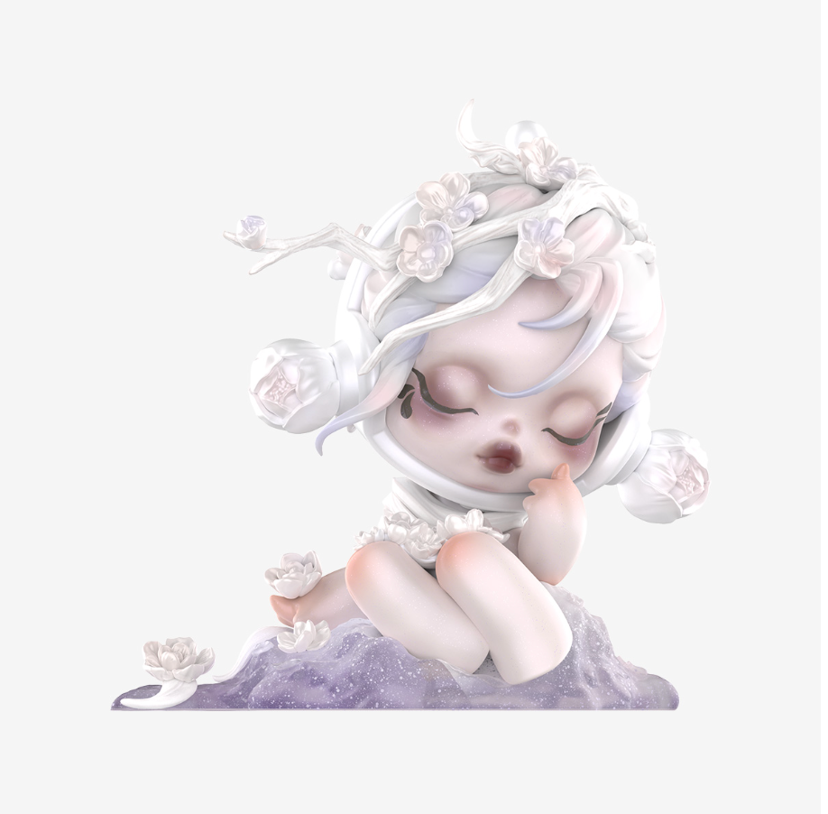 SKULLPANDA The Ink Plum Blossom Series Figures | Bunni Beauty