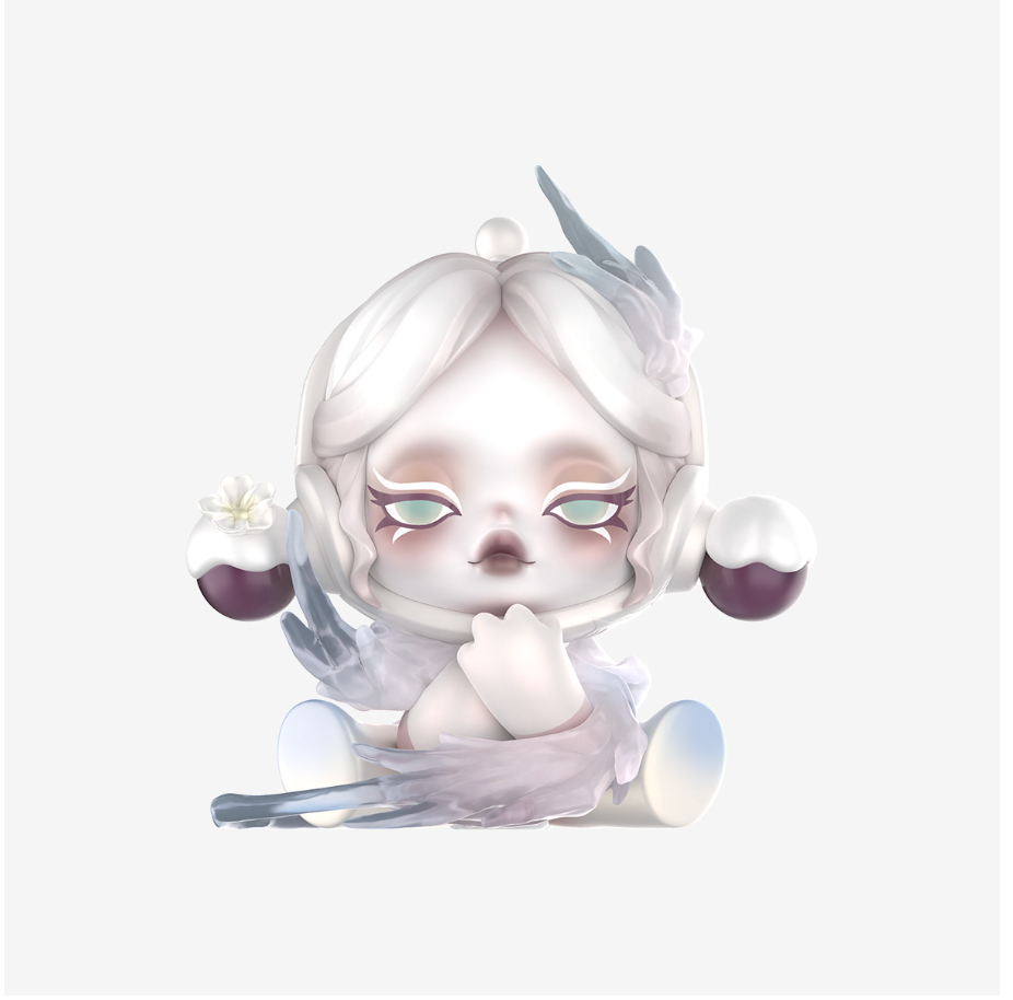 SKULLPANDA The Ink Plum Blossom Series Figures | Bunni Beauty