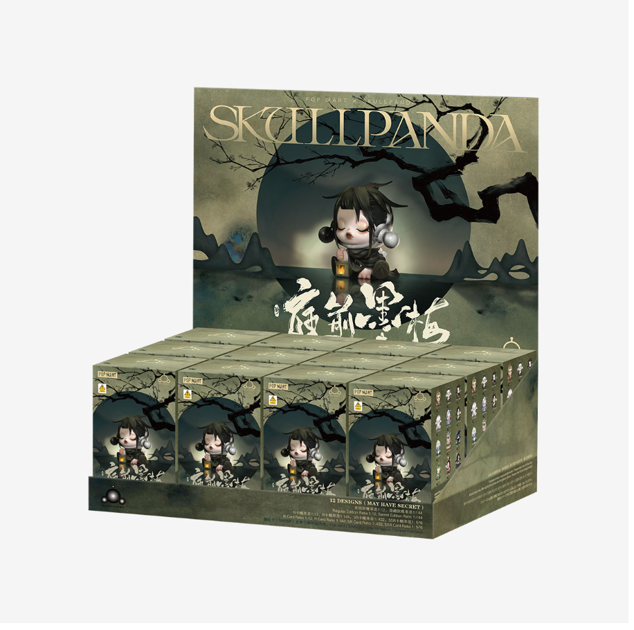 SKULLPANDA The Ink Plum Blossom Series Figures | Bunni Beauty