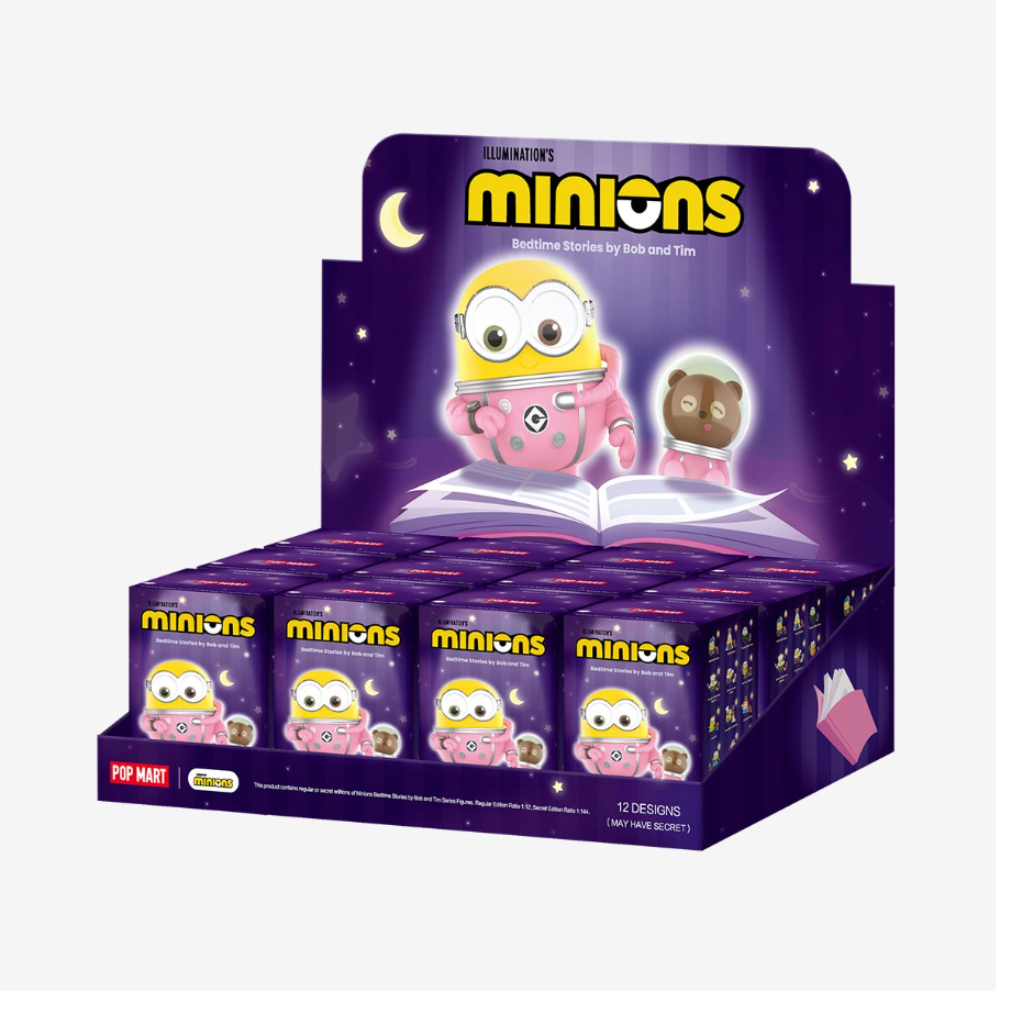 Minions Bedtime Stories by Bob and Tim Series Figures | Bunni Beauty