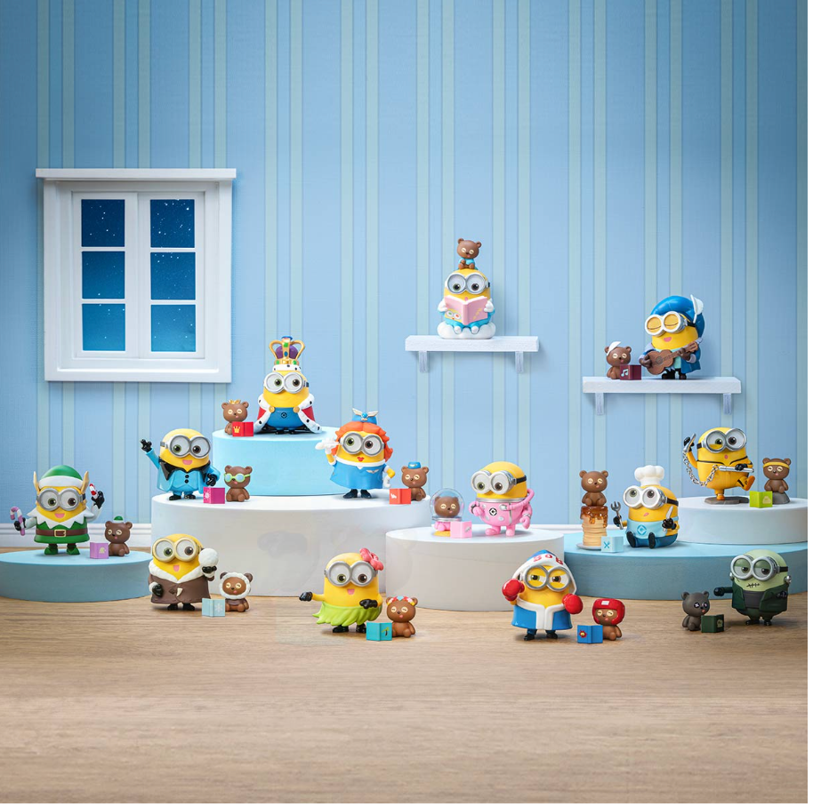Minions Bedtime Stories by Bob and Tim Series Figures | Bunni Beauty