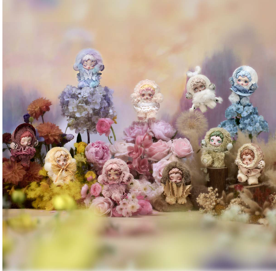 SKULLPANDA L’impressionnisme Series Plush Doll | Bunni Beauty