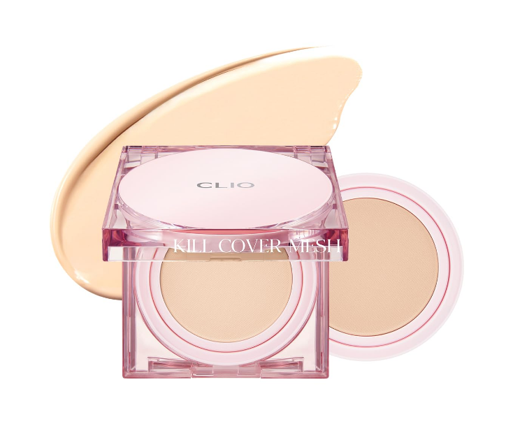 CLIO Kill Cover Mesh Glow Essential Cushion Foundation | Bunni Beauty