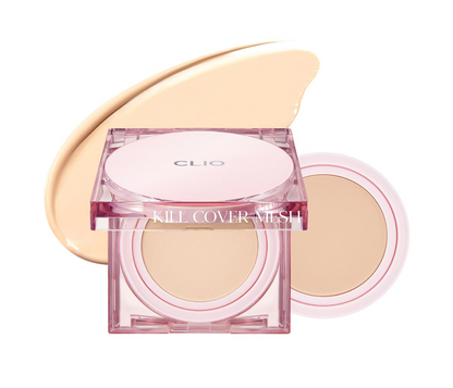 CLIO Kill Cover Mesh Glow Essential Cushion Foundation | Bunni Beauty