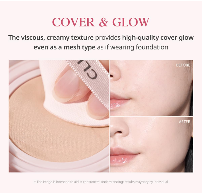 CLIO Kill Cover Mesh Glow Essential Cushion Foundation | Bunni Beauty