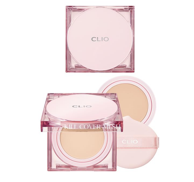 CLIO Kill Cover Mesh Glow Essential Cushion Foundation | Bunni Beauty