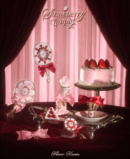 Limited Edition FlowerKnows Full Strawberry Cupid Gift Set + 3 Special Gifts | Bunni Beauty
