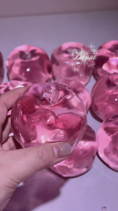 Viral Pink Coconut Oil Apple Squishy