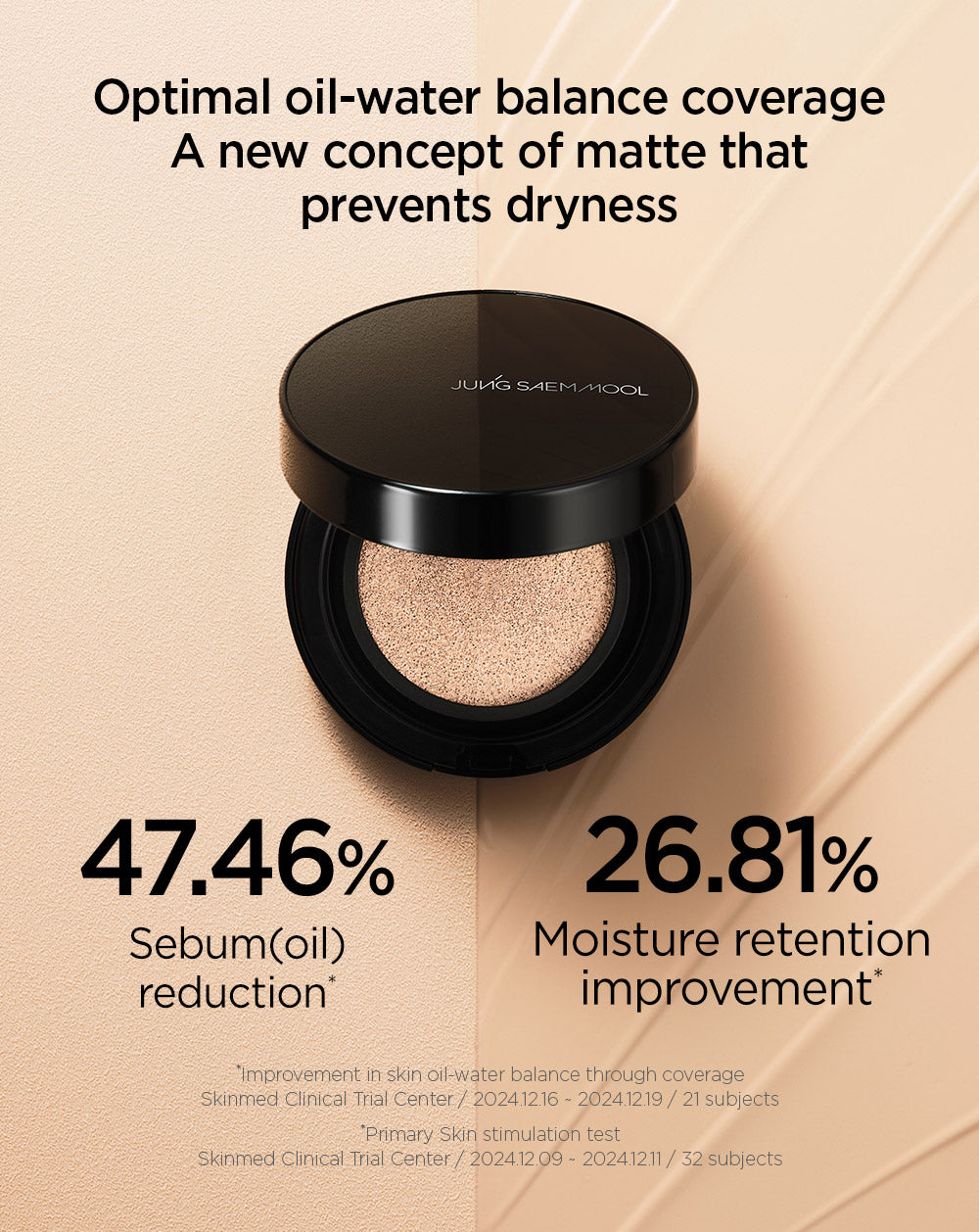 Jungsaemmool Essential Skin Nuder Long Wear Cushion (Refill Included) | Bunni Beauty